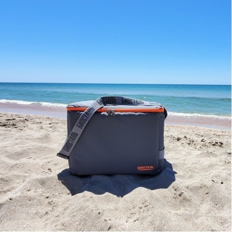 Термосумка Biostal Дискавери (25 л.), серая - фото 6