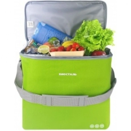 Термосумка (сумка-холодильник) Biostal Кантри (30 л.), зеленая