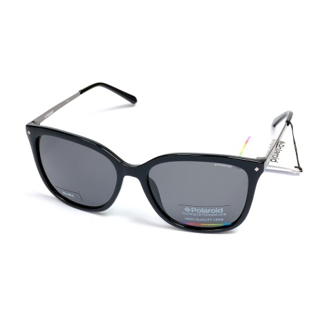 Солнцезащитные очки женские Polaroid 4043/S BLACK RUT (233652CVS57Y2) уцененный (гарантия 14 дней) - фото 1
