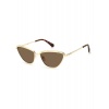 Солнцезащитные очки POLAROID 4102/S GOLD BRWN (20391501Q56SP)