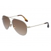 Солнцезащитные очки VICTORIA BECKHAM VB90S GOLD/BROWN (242346621...