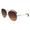 Солнцезащитные очки VICTORIA BECKHAM VB131S GOLD/BROWN ORANGE (2...