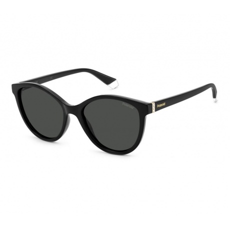 Солнцезащитные очки женские PLD 4133/S/X BLACK PLD-20533580755M9 - фото 1