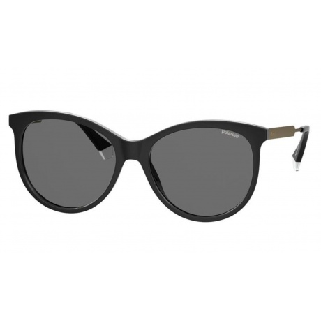 Солнцезащитные очки женские PLD 4131/S/X BLACK PLD-20533380757M9 - фото 2