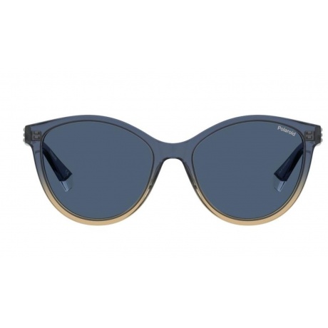 Солнцезащитные очки женские PLD 4133/S/X BLUE BEIG PLD-205335YRQ55C3 - фото 13