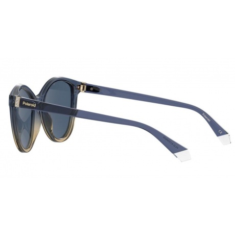 Солнцезащитные очки женские PLD 4133/S/X BLUE BEIG PLD-205335YRQ55C3 - фото 5