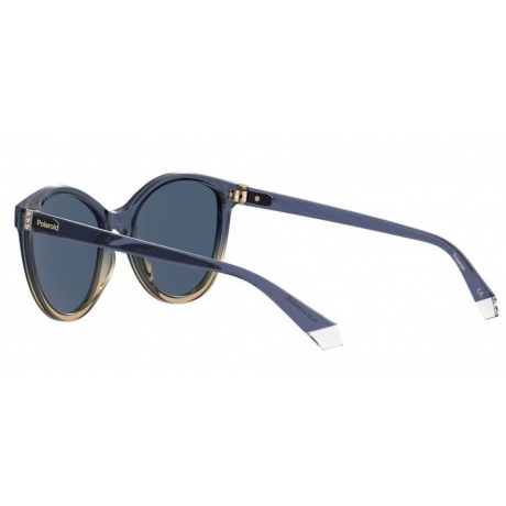 Солнцезащитные очки женские PLD 4133/S/X BLUE BEIG PLD-205335YRQ55C3 - фото 6