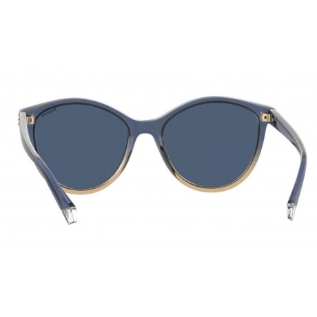 Солнцезащитные очки женские PLD 4133/S/X BLUE BEIG PLD-205335YRQ55C3 - фото 7