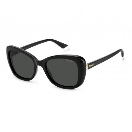 Солнцезащитные очки женские PLD 4132/S/X BLACK PLD-20533480753M9 - фото 1