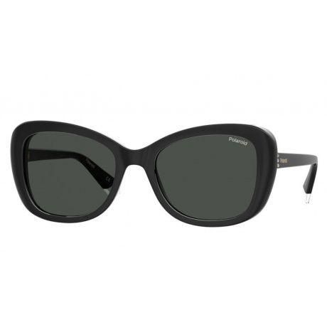 Солнцезащитные очки женские PLD 4132/S/X BLACK PLD-20533480753M9 - фото 2