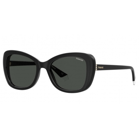 Солнцезащитные очки женские PLD 4132/S/X BLACK PLD-20533480753M9 - фото 3