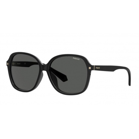 Солнцезащитные очки женские PLD 4112/F/S/X BLACK PLD-20431380760M9 - фото 3