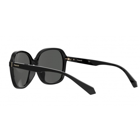 Солнцезащитные очки женские PLD 4112/F/S/X BLACK PLD-20431380760M9 - фото 5