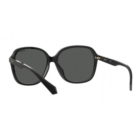 Солнцезащитные очки женские PLD 4112/F/S/X BLACK PLD-20431380760M9 - фото 6