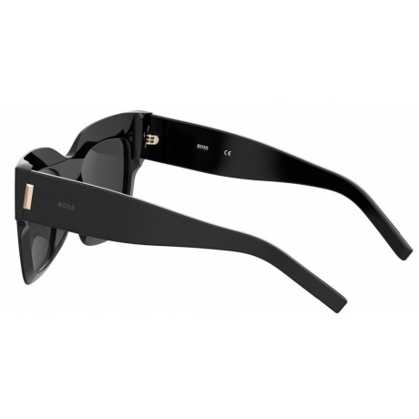 Солнцезащитные очки женские BOSS 1386/S BLACK HUB-20497980751IR - фото 5