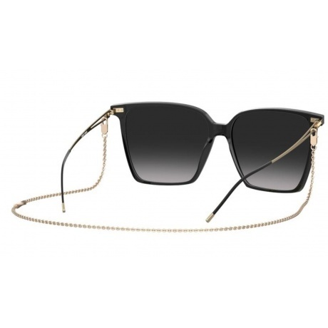 Солнцезащитные очки женские BOSS 1388/S BLACK HUB-204919807609O - фото 8