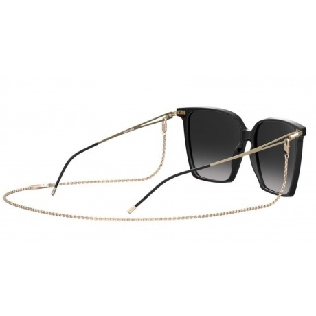 Солнцезащитные очки женские BOSS 1388/S BLACK HUB-204919807609O - фото 9