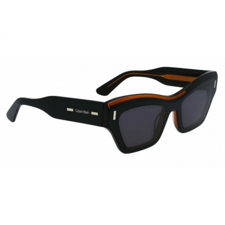 Солнцезащитные очки женские CK23503S BLACK/CARCHOAL CKL-2235035420002 - фото 7