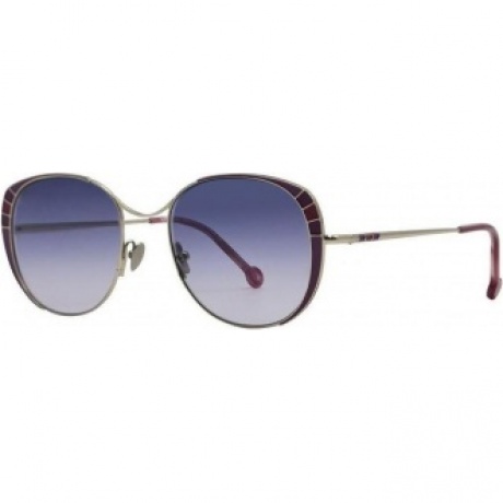 Солнцезащитные очки женские Nathalie Blanc ANAELLE White Gold/Purple (3665807018015)