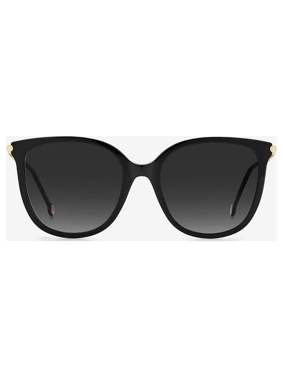 Солнцезащитные очки женские Carolina Herrera CH 0023/S Black (205080807559O) - фото 2