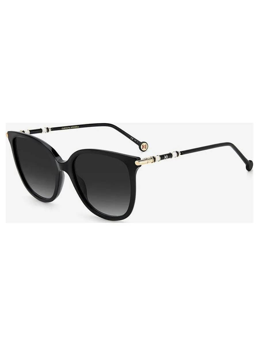 Солнцезащитные очки женские Carolina Herrera CH 0023/S Black (205080807559O) - фото 1