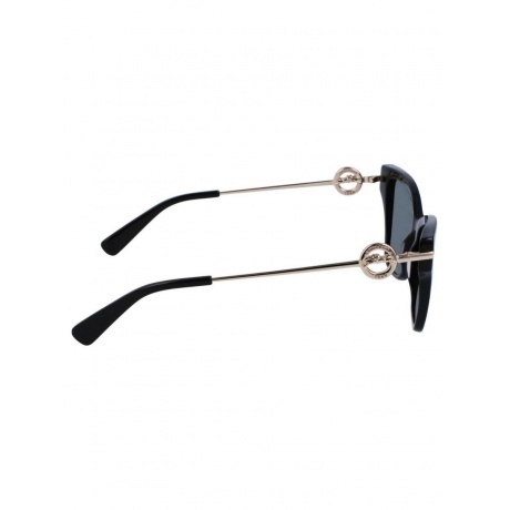Солнцезащитные очки женские Longchamp LO737S Black (2LO7375217001) - фото 4