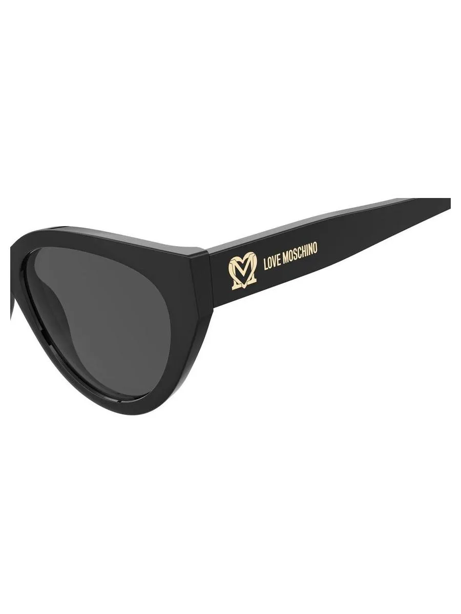 Солнцезащитные очки женские Moschino Love MOL064/S Black (20590280753IR) - фото 4