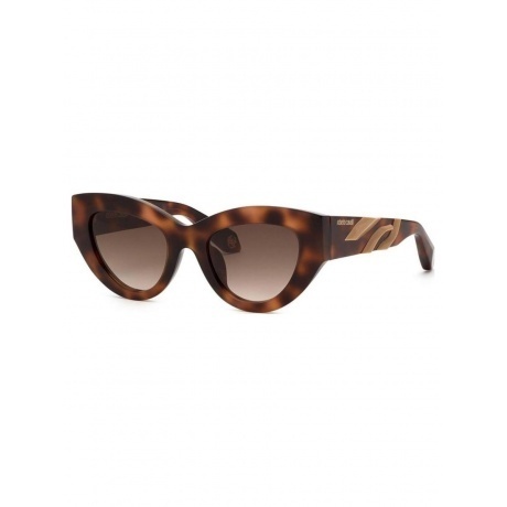 Солнцезащитные очки женские Roberto Cavalli SRC009M SH.Dark Havana (2SRC0095102BV) - фото 3