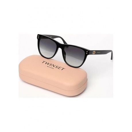 Солнцезащитные очки женские Twinset STW004 Shiny Black (2STW004540700) - фото 6