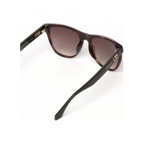 Солнцезащитные очки женские Twinset STW004 Shiny Brown+GLITTERY (2STW004540AG9) - фото 3