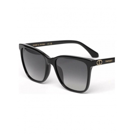 Солнцезащитные очки женские Twinset STW021 Shiny Black (2STW021560700) - фото 4