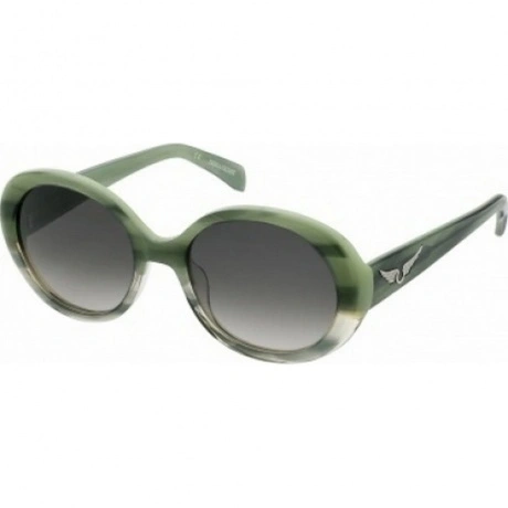 Солнцезащитные очки Женские ZADIG&VOLTAIRE SZV338 SHINY STRIPED ...