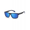 Солнцезащитные очки POLAROID 2121/S MTBLKBLUE (2043270VK585X)