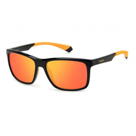 Солнцезащитные очки мужские PLD 7043/S BLCK ORNG PLD-2051238LZ57OZ - фото 1