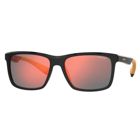 Солнцезащитные очки мужские PLD 7043/S BLCK ORNG PLD-2051238LZ57OZ - фото 2