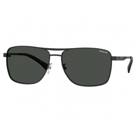 Солнцезащитные очки мужские PLD 2136/G/S/X MTT BLACK PLD-20534700361M9 - фото 2
