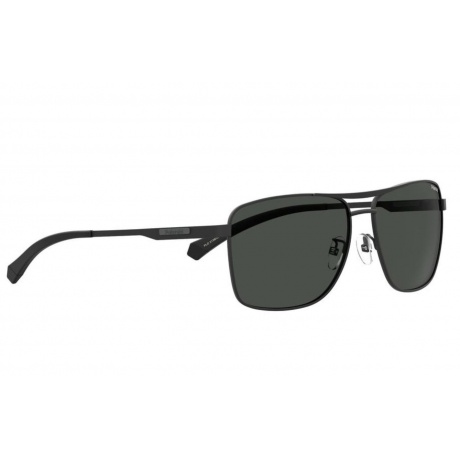Солнцезащитные очки мужские PLD 2136/G/S/X MTT BLACK PLD-20534700361M9 - фото 11