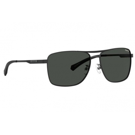 Солнцезащитные очки мужские PLD 2136/G/S/X MTT BLACK PLD-20534700361M9 - фото 12
