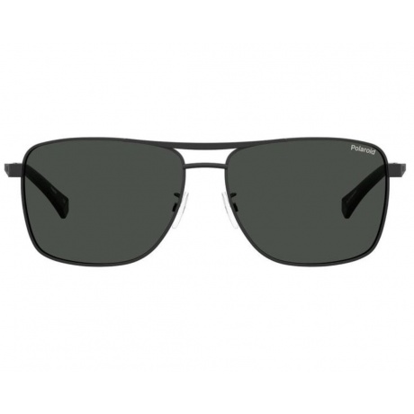 Солнцезащитные очки мужские PLD 2136/G/S/X MTT BLACK PLD-20534700361M9 - фото 13
