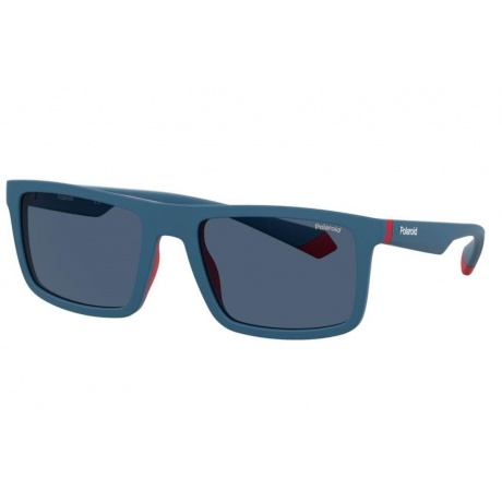 Солнцезащитные очки мужские PLD 2134/S TEAL RD PLD-205341CLP56C3 - фото 2
