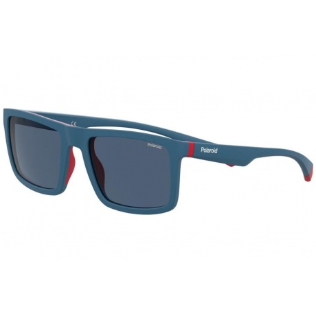 Солнцезащитные очки мужские PLD 2134/S TEAL RD PLD-205341CLP56C3 - фото 3