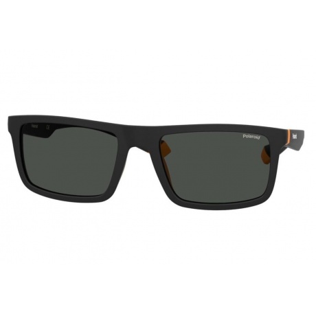 Солнцезащитные очки мужские PLD 2134/S BLCK ORNG PLD-2053418LZ56M9 - фото 2