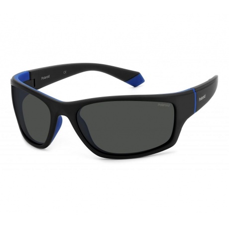 Солнцезащитные очки мужские PLD 2135/S BLK BLUE PLD-205342D5164M9 - фото 1