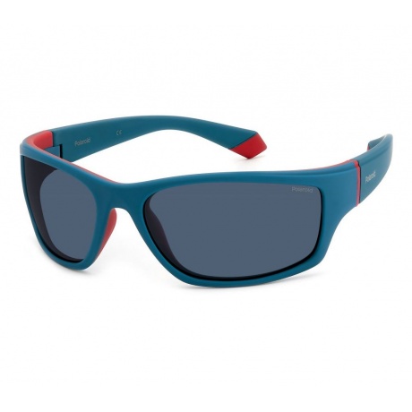 Солнцезащитные очки мужские PLD 2135/S TEAL RD PLD-205342CLP64C3 - фото 1