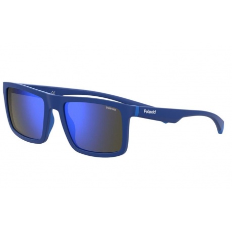 Солнцезащитные очки мужские PLD 2134/S BLUE AZUR PLD-205341ZX9565X - фото 3