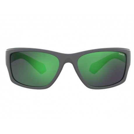 Солнцезащитные очки мужские PLD 2135/S GRY GREEN PLD-2053423U5645Z - фото 13