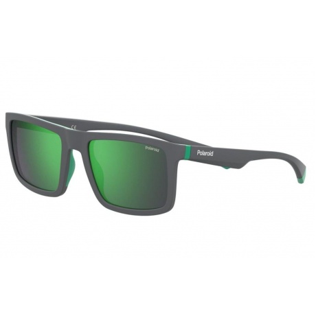 Солнцезащитные очки мужские PLD 2134/S GRY GREEN PLD-2053413U5565Z - фото 3
