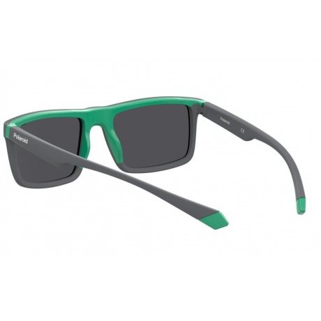 Солнцезащитные очки мужские PLD 2134/S GRY GREEN PLD-2053413U5565Z - фото 6