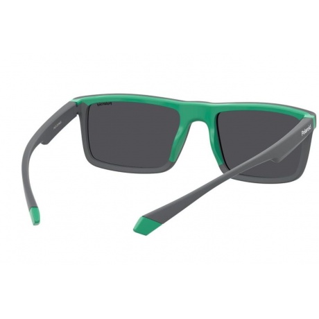 Солнцезащитные очки мужские PLD 2134/S GRY GREEN PLD-2053413U5565Z - фото 8
