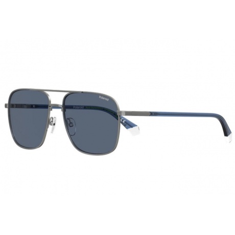 Солнцезащитные очки мужские PLD 4128/S/X RUTHENIUM PLD-2053306LB60C3 - фото 3